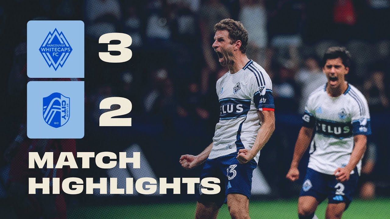 AT THE DEATH! HIGHLIGHTS: Vancouver Whitecaps FC vs. St. Louis CITY SC  | August 23, 2025