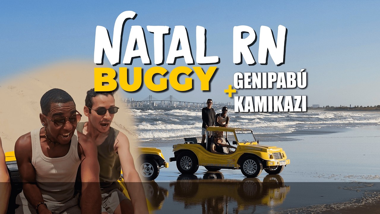 BUGGY COM EMOÇÃO EM NATAL: Dunas de Genipabu, Skibunda e Lagoas do Litoral Norte