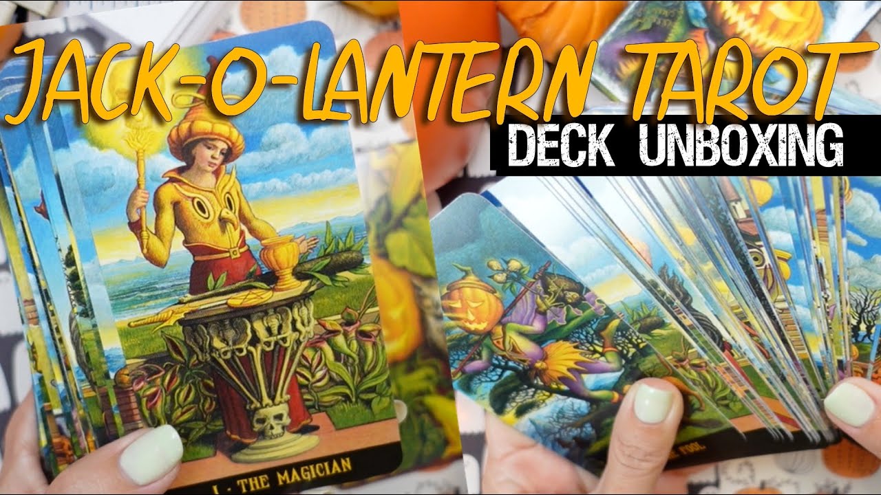 JACK-O-LANTERN TAROT Deck Unboxing