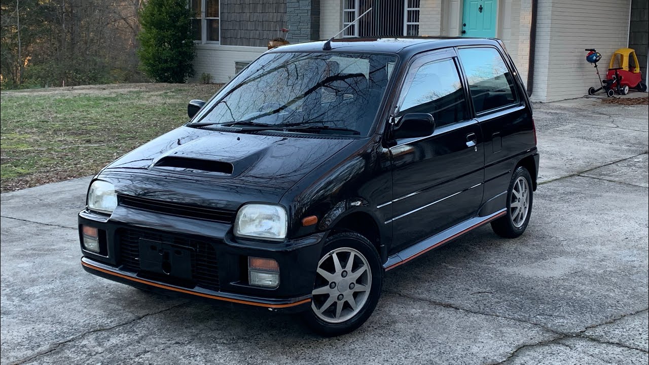 Обзор и тест-драйв Daihatsu Mira TR-XX Avanzato JDM Turbo Nugget 1993 года!
