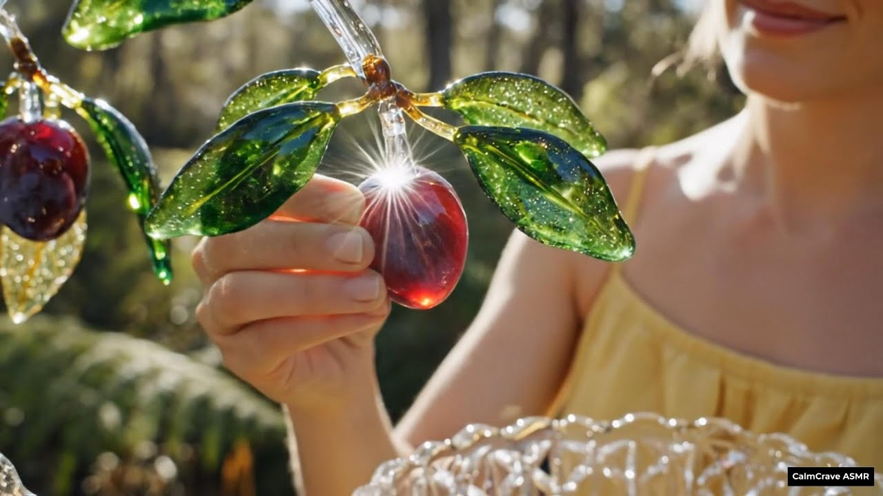HARVESTING CRYSTAL FRUITS 🍎✨ | ODDLY SATISFYING ASMR