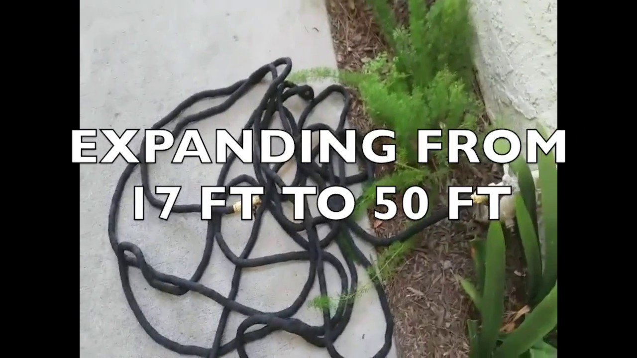 THE BEST EXPANDABLE WATER HOSE REVIEW* USING GUIDE * SHRINK HOSE *