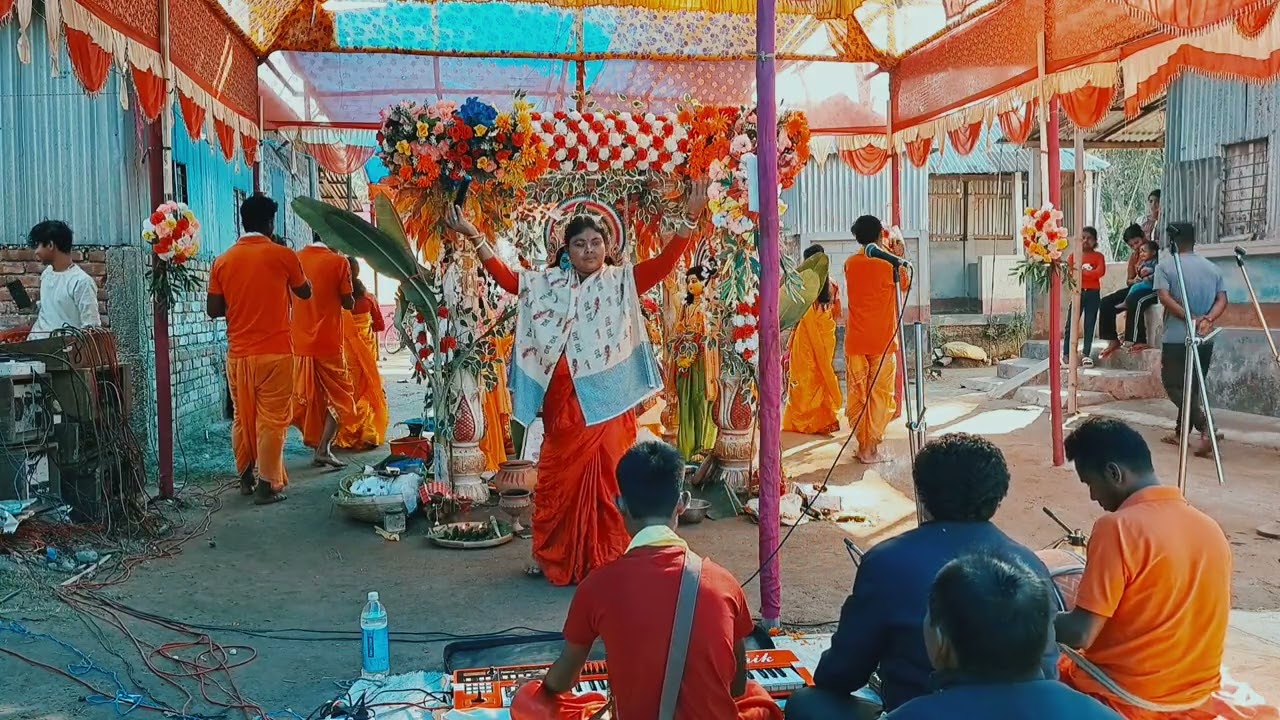 ভালো করে সাজিয়ে দে মা আমরা গো চরনে যাবো/মধুর সুরে কৃষ্ণ নাম কীর্তন #eknaam #harinaam #nupurkirtan