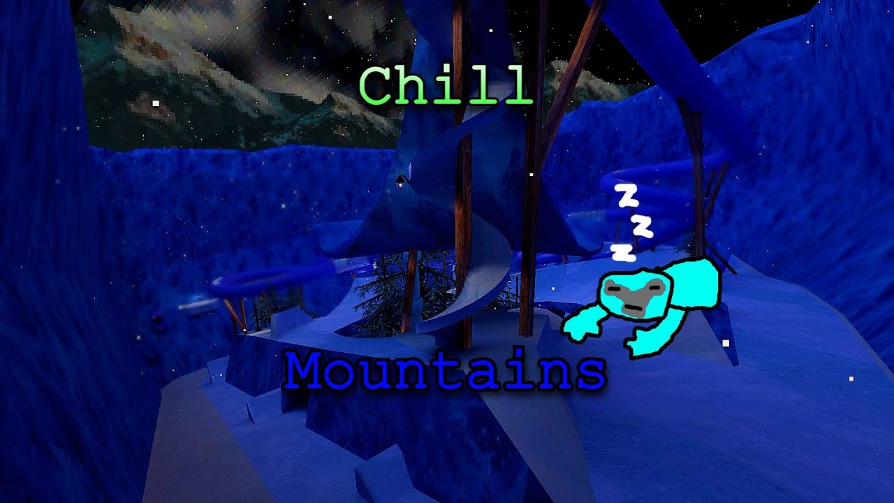 Gorilla Tag Chill Relax at Mountains Calming Screen Saver