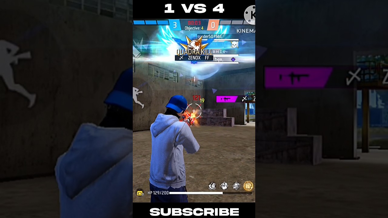 1 Vs 4 Jod level gameplay ⚡