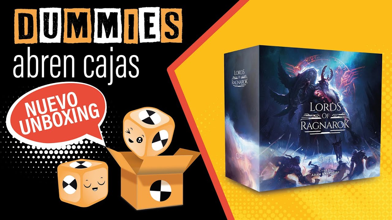 LORDS OF RAGNAROK 🪓🪓 Unboxing🪓🪓 - ¿DE QUE VA? - Juego de Mesa.
