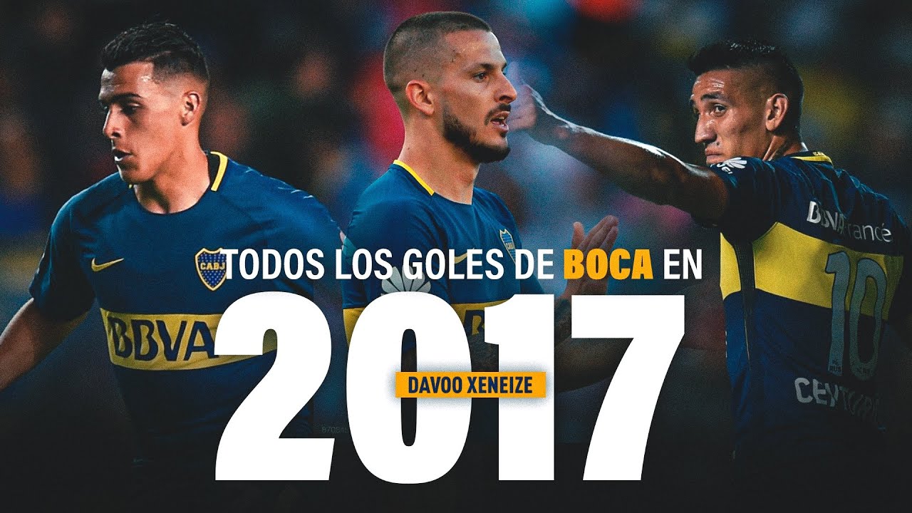 TODOS los GOLES de BOCA JUNIORS en 2017