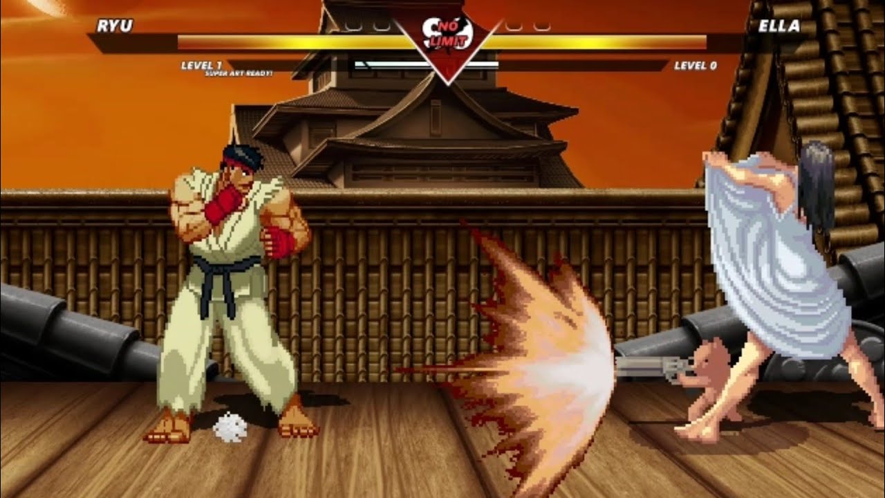 RYU vs ELLA  - The highest level of exciting fight !