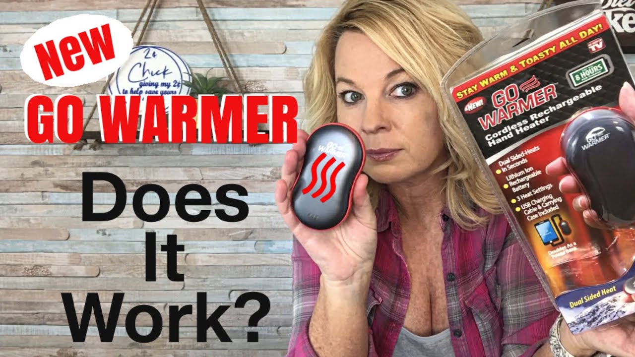 GO Warmer Rechargeable Hand Heater Review 🤚🔥 - As Seen On TV