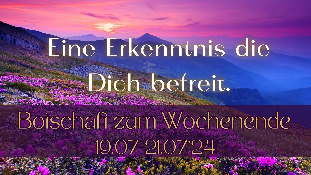 Eine Erkenntnis die Dich befreit ⛓️‍💥🌷🌟 #weekendvibes