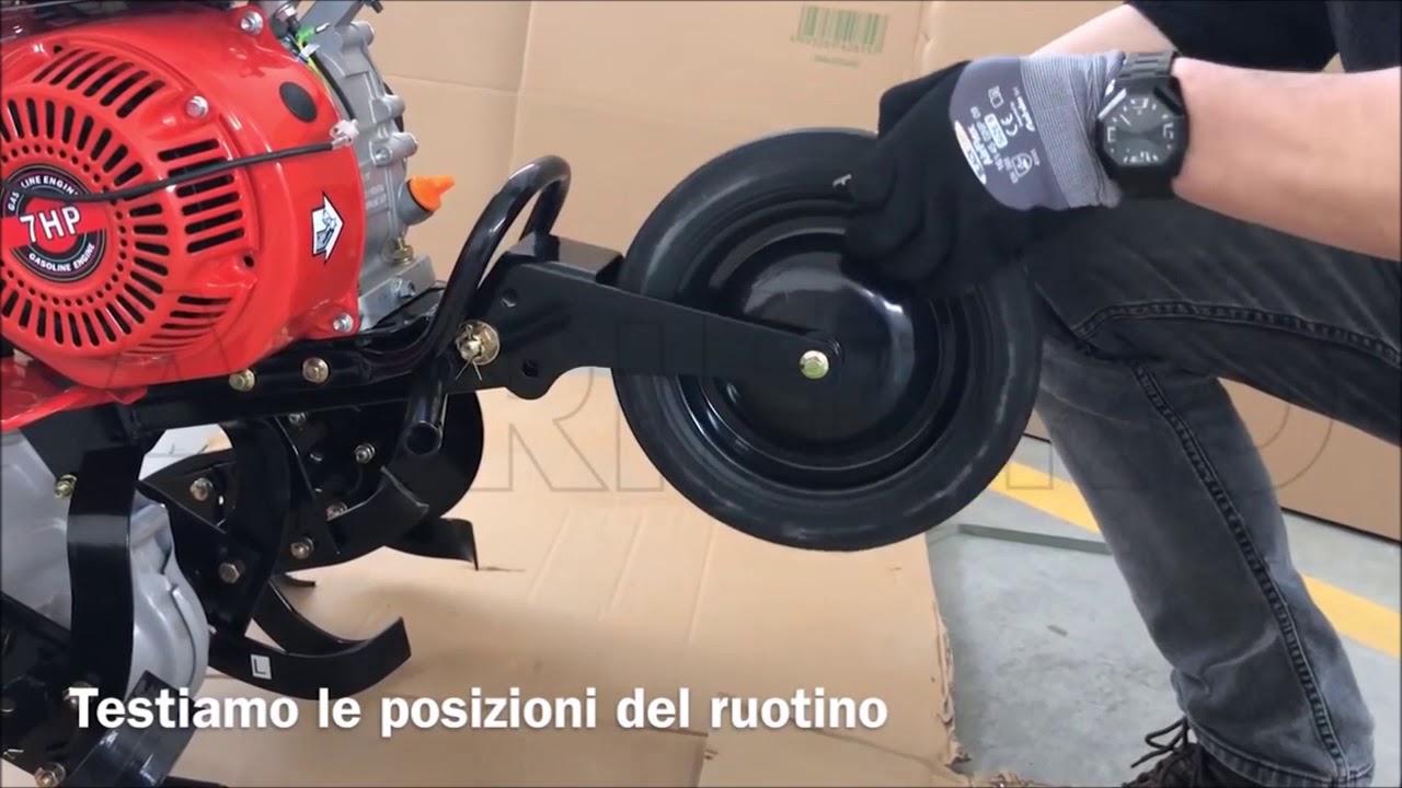 Comment monter la Motobineuse GeoTech PGT 700