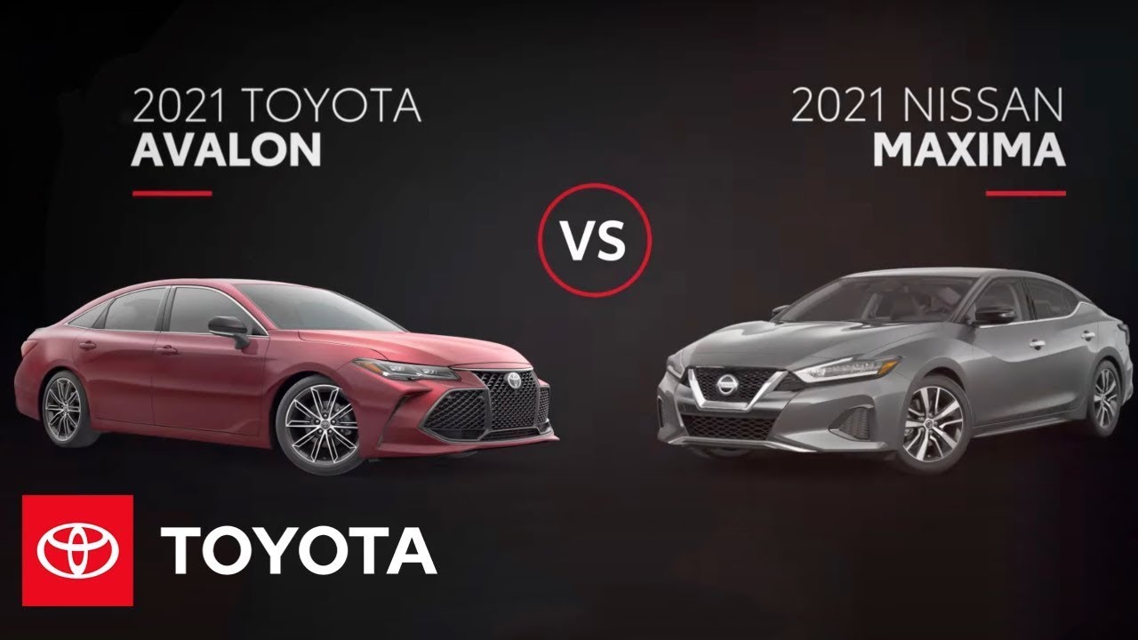2021 Toyota Avalon vs Nissan Maxima | Toyota