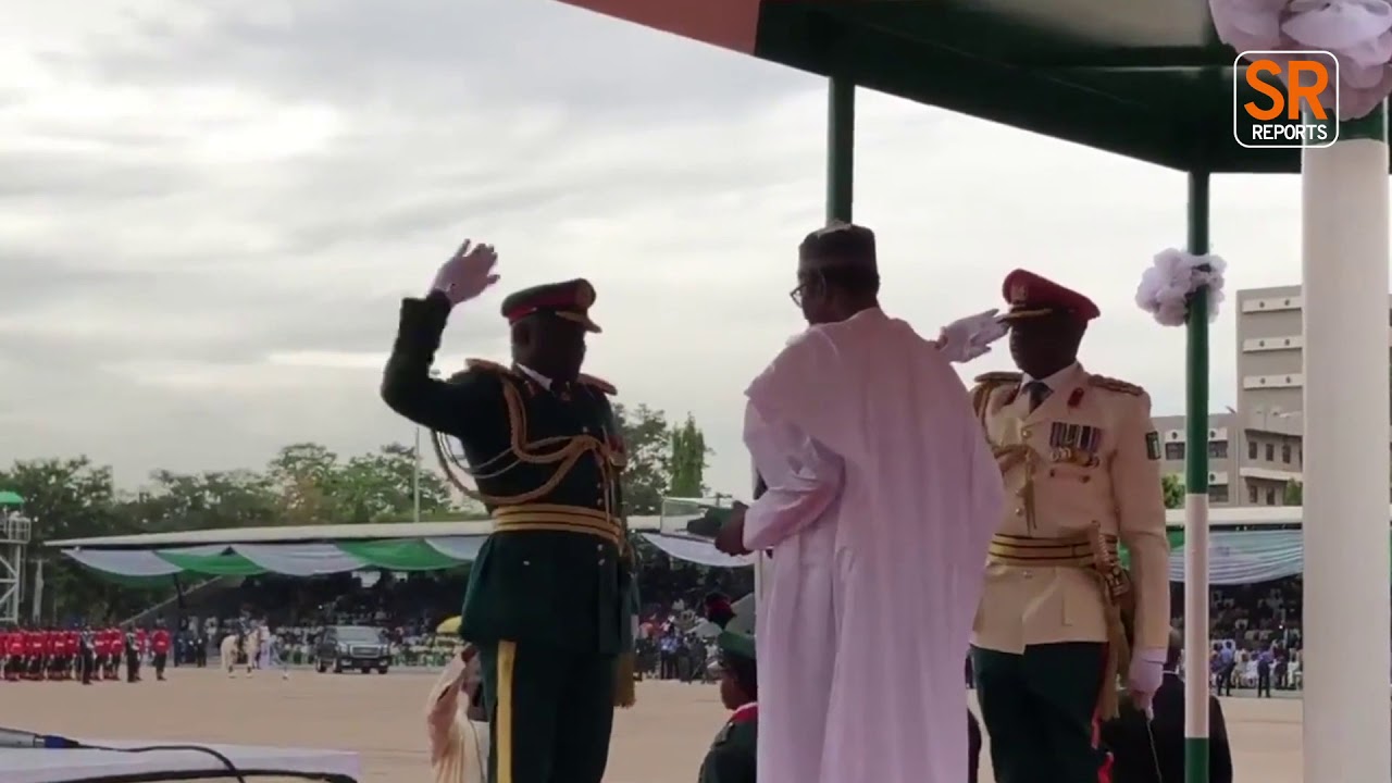 WATCH: How President Muhammadu Buhari Was Inaugurated For A Second Term In Office