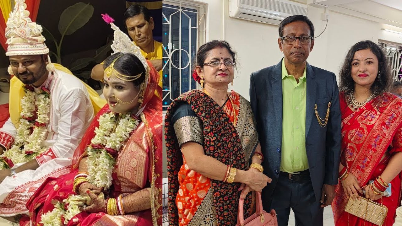 আজকে বিয়ে বাড়িতে করলাম অনেক মজা 🥰🥰  