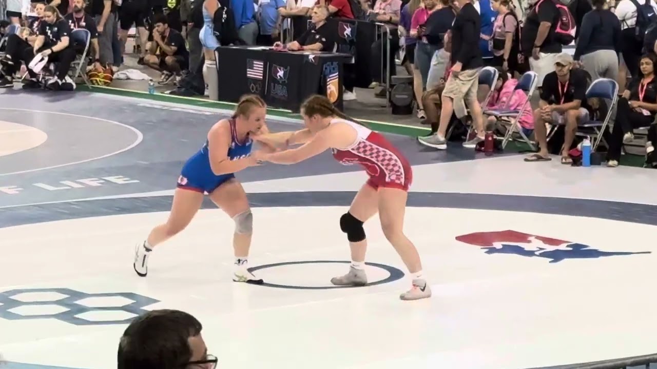 2025 Fargo Junior Nationals - 170lbs - Kendall Bibla/Kiley Dillow