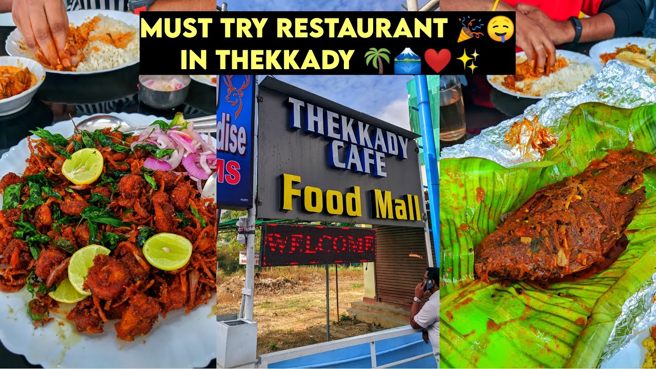 Hotel Thekkady Cafe 🌴❤️| Food Review Tamil | Peppa Foodie