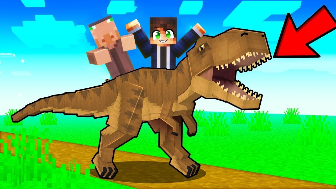 PRIPITOMILI SMO DINOSAURUSA I KRENULI NA DUGO PUTOVANJE U MINECRAFTU!