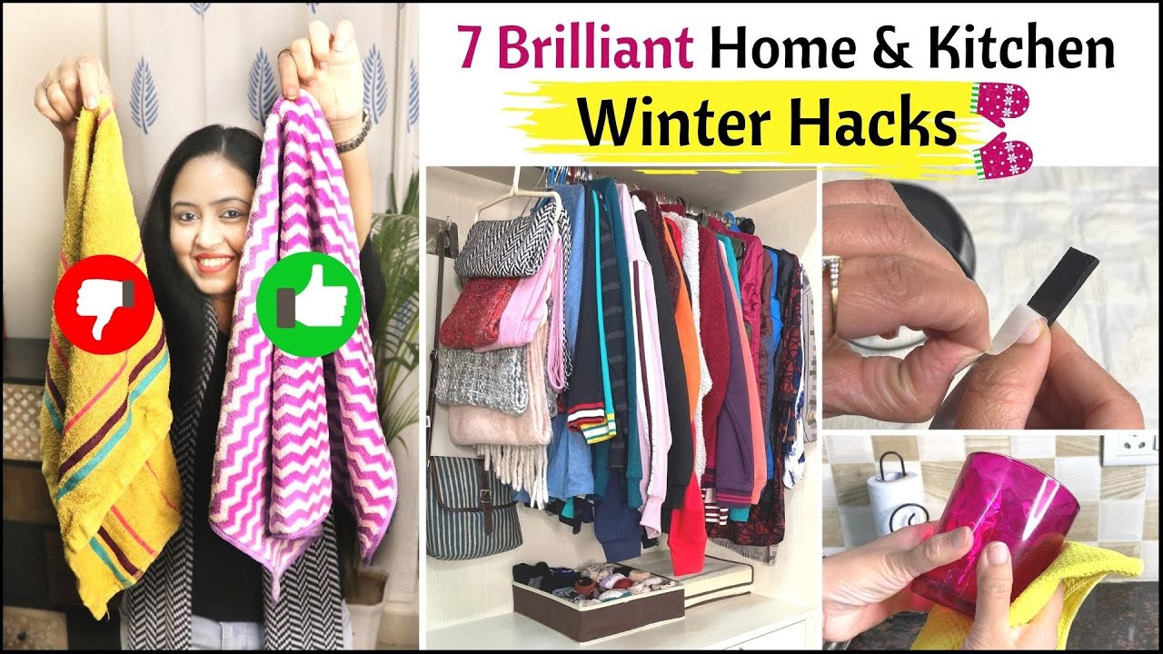 7 Brilliant Winter Hacks For Home And Kitchen | Must Know Winter Lifehacks | Winter Ready Your Home