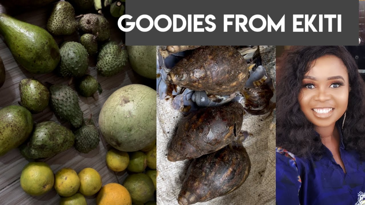 PYSZNOŚCI OD EKITI #Ekitistate #farmproduce #organicfood #village #food #snacks #avocado #soursop