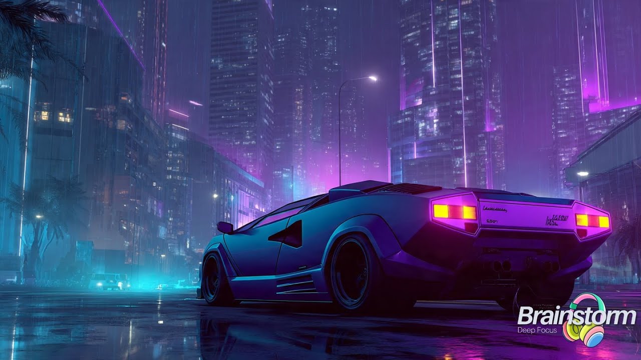 Chill Slide Synthwave - Deep Focus Music for Study