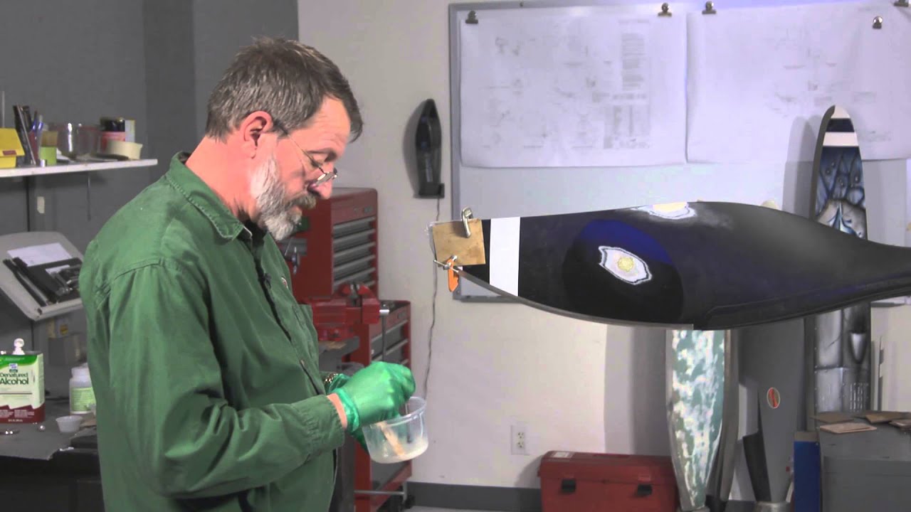 Hartzell Composite Propeller Repair Video - Kevlar Gouge Repair