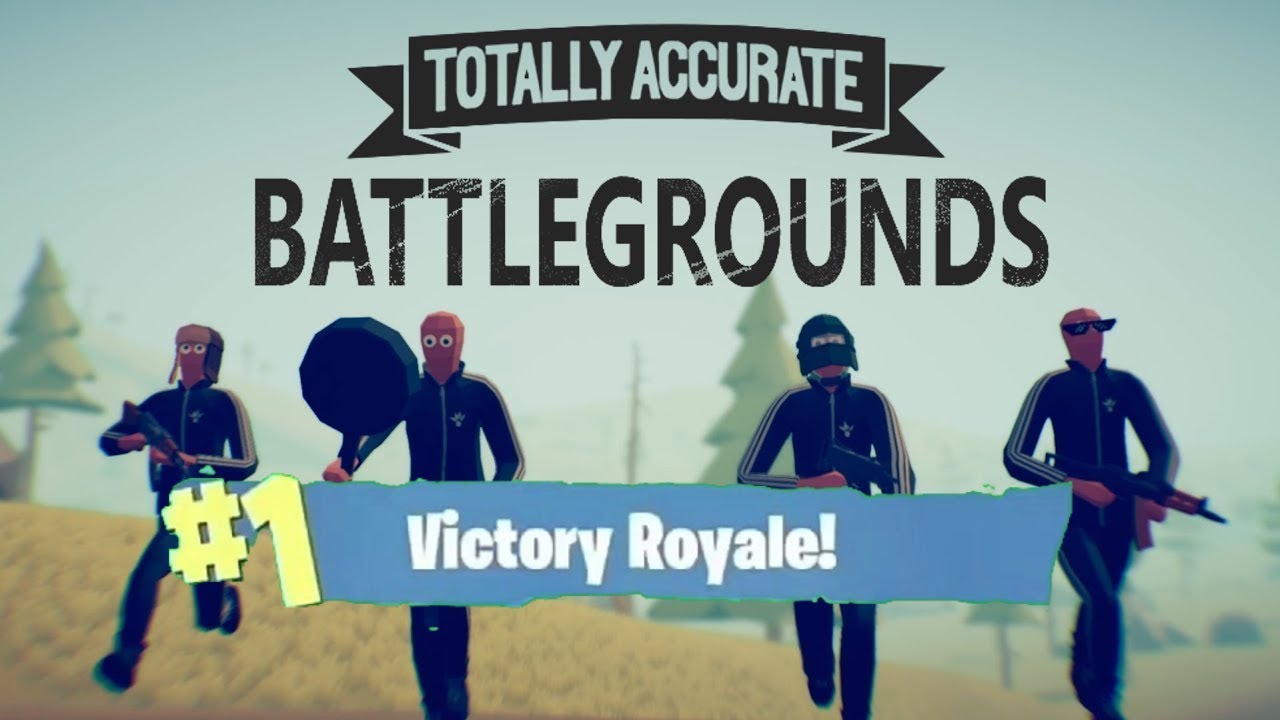 VICTORY!!!  Totally Accurate Battlegrounds