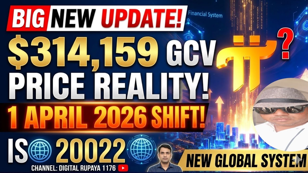 Pi Network New Update: ISO 20022 & $314,159 GCV Price Reality! 🚀 1 April 2026 Shift 🌍