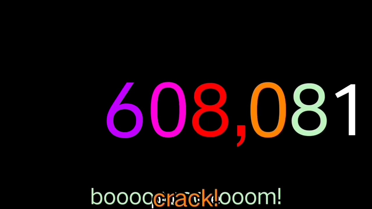 0 to 1 billion