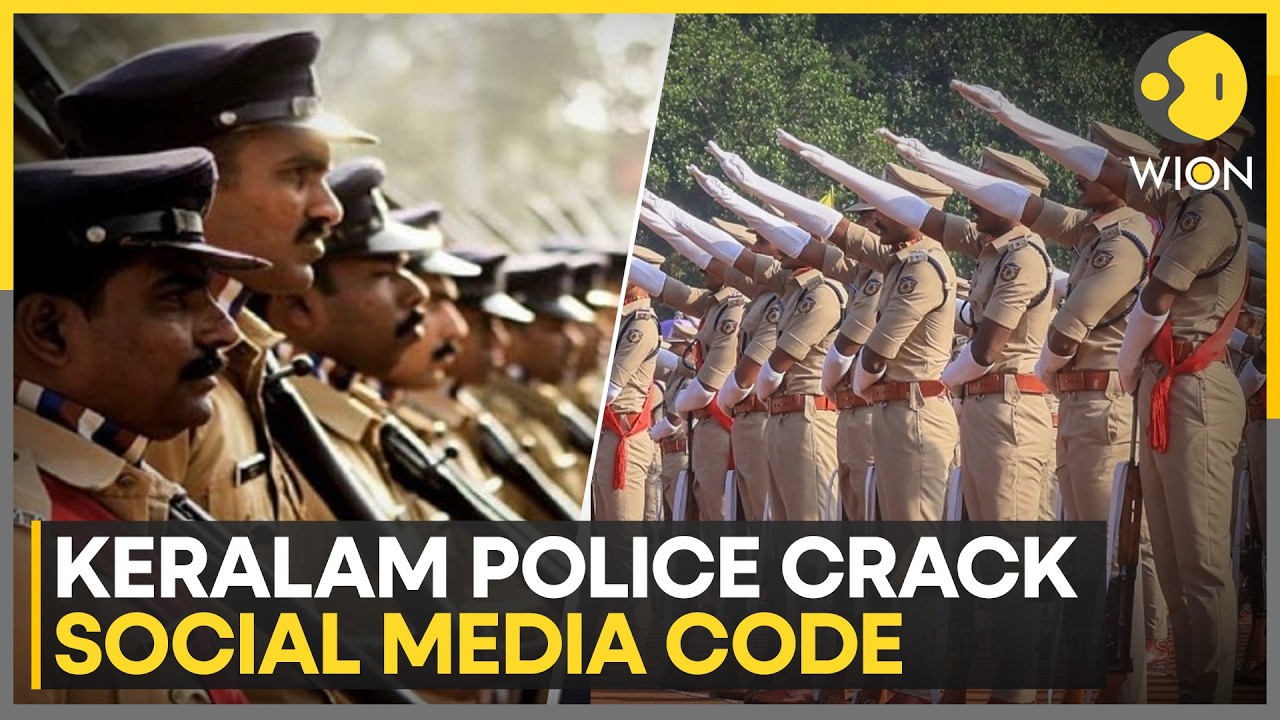Keralam Cops Now World's Most Popular Police Force On Social Media | WION News