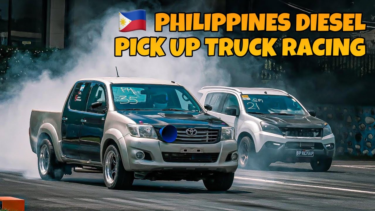 DIESEL PICK UP TRUCK RACING IN THE PHILIPPINES | RAMA 9 ELITE
