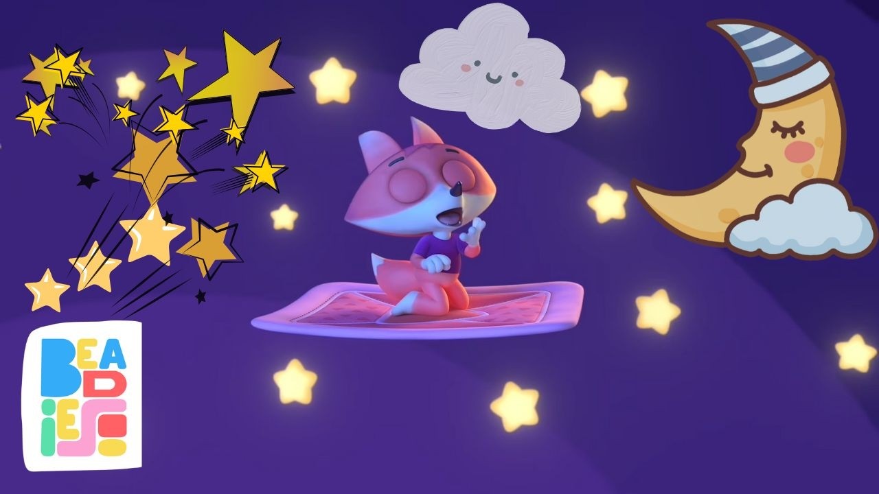 ✨ Мерцающие звёзды, наблюдайте за Биди 🌌🧸 | нежная ночная магия — Биди | спокойные колыбельные, п...