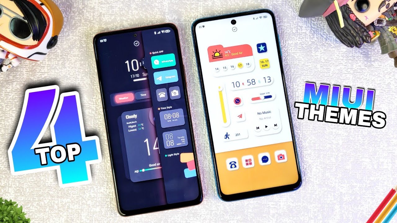 Most Unique Miui 12 Themes With Boot Animation, Lock Screen, Charging | | Top 4 Best Miui 12 Themes