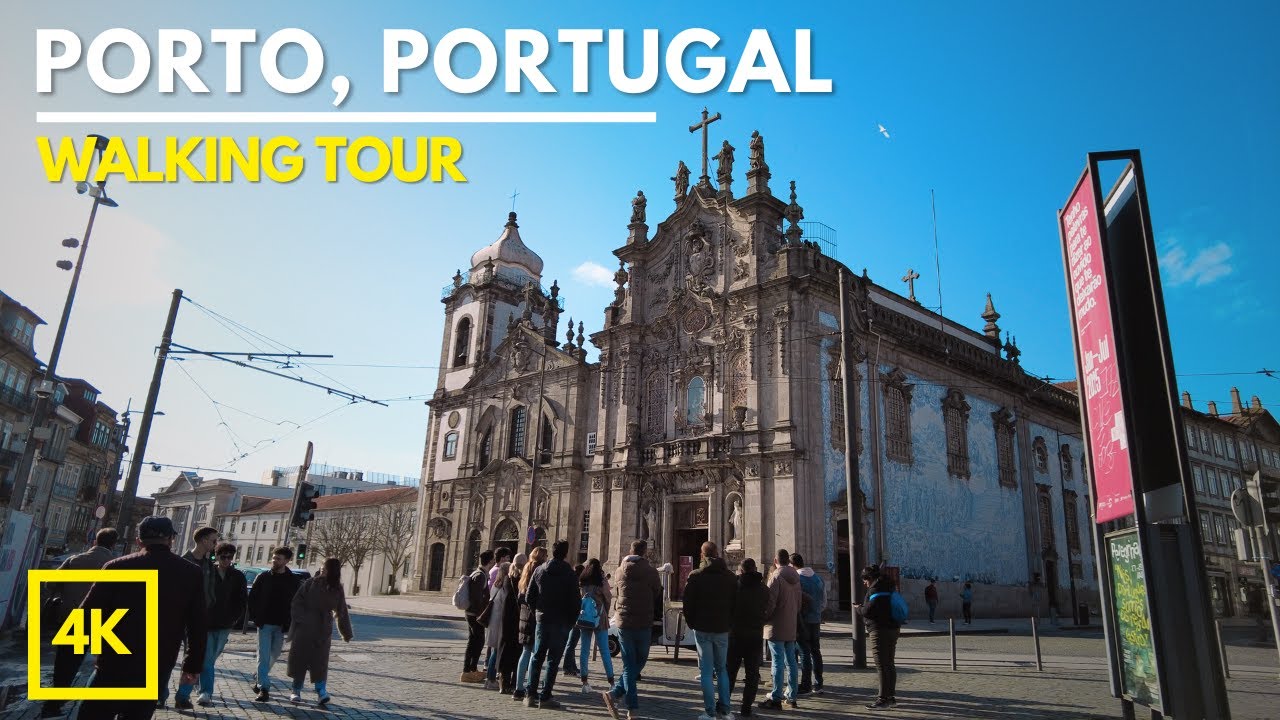 Porto, Portugal Walking Tour | 4K