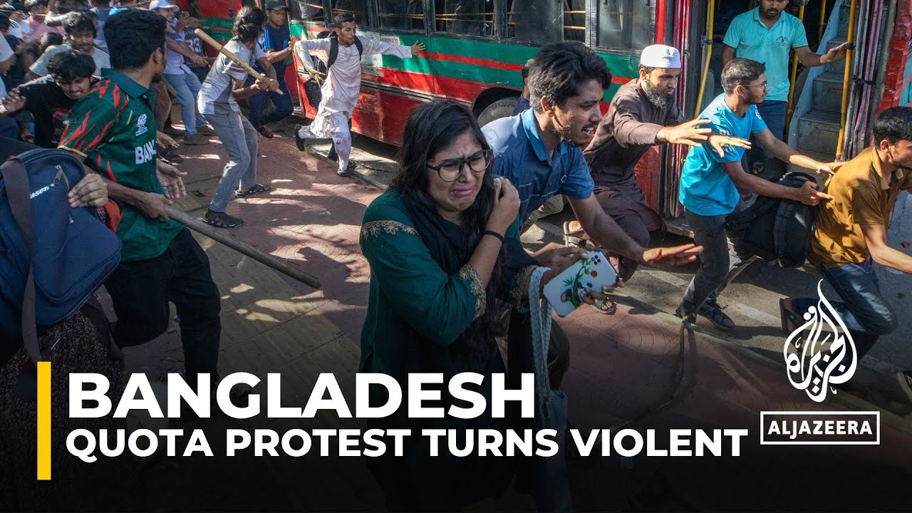 &lsquo;We sought rights&rsquo;: Bangladesh on edge after quota protest turns violent