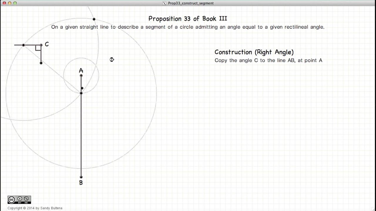 Euclid's Elements Book 3 - Proposition 33