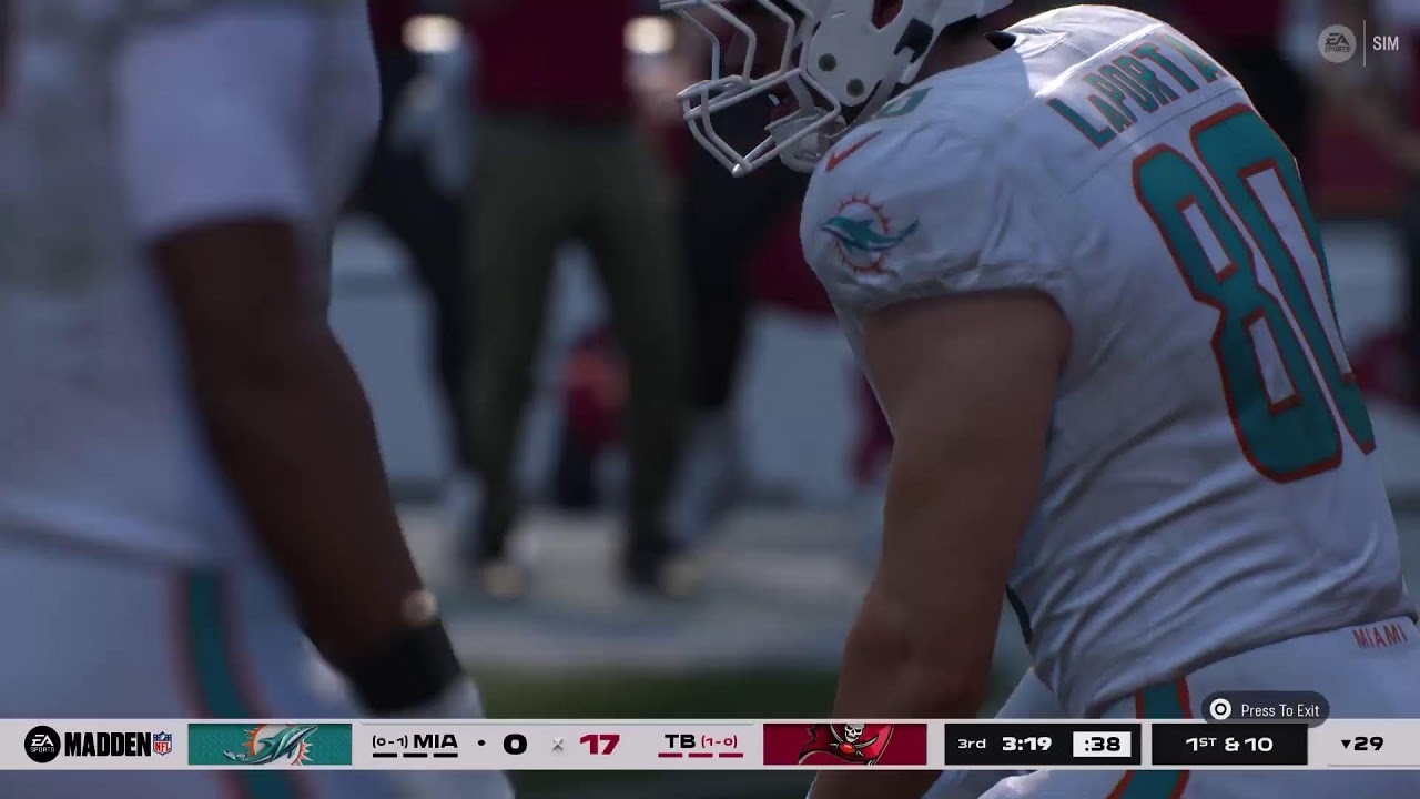 GM LEAGUE WEEK 2 DOLPHINS @ BUCS