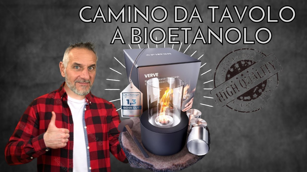 Camino a Bioetanolo da tavolo 🔥
