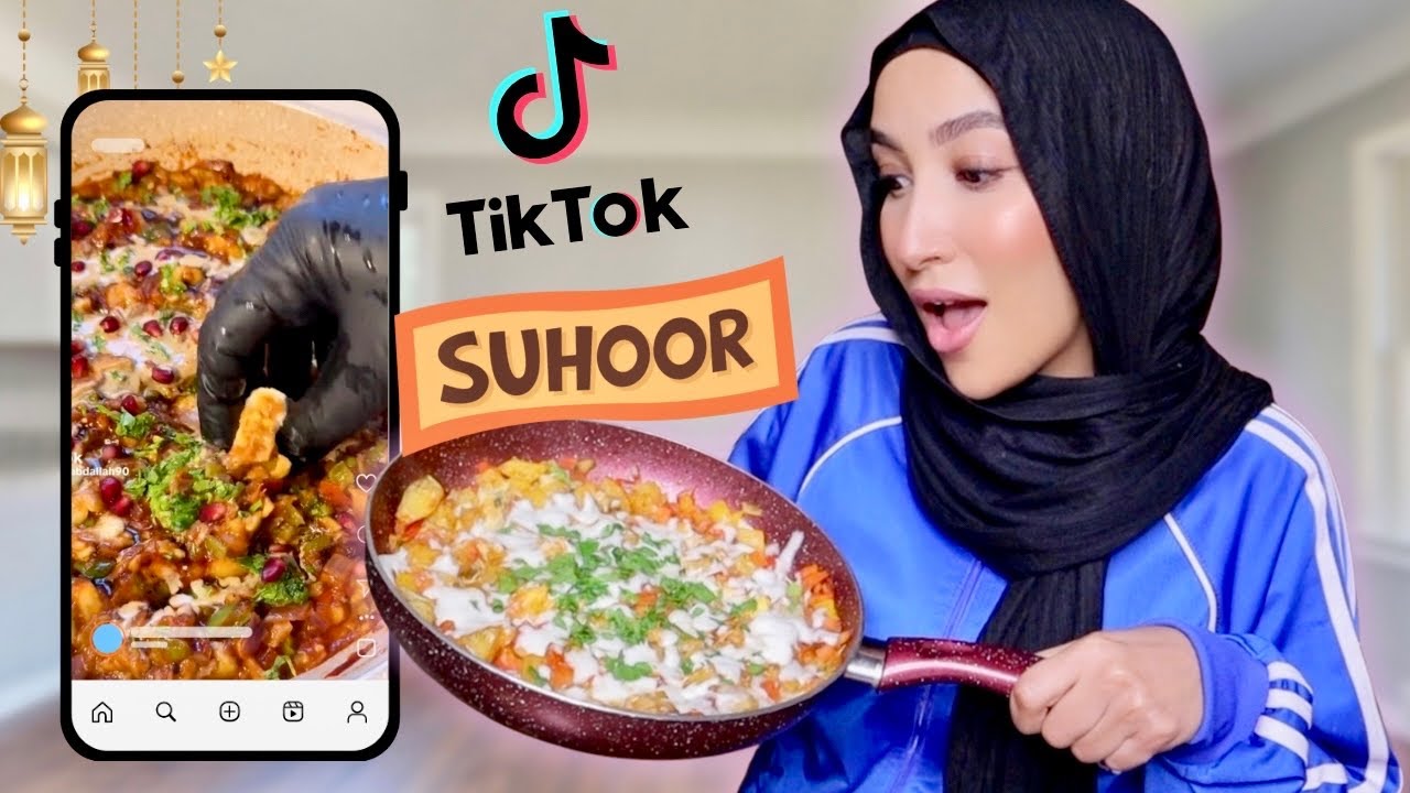 جربت وصفات سحور التيك توك | وصفه تركيه🤨