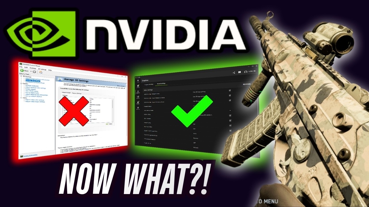 NVIDIA Control Panel больше нет. Что делать в 2026 году