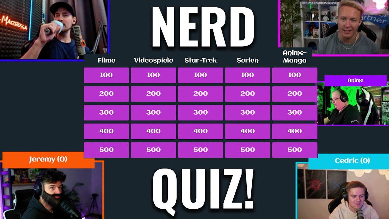 Die LUSORS glänzen mal wieder mit ihrem WISSEN! Lustiges NERD QUIZ!