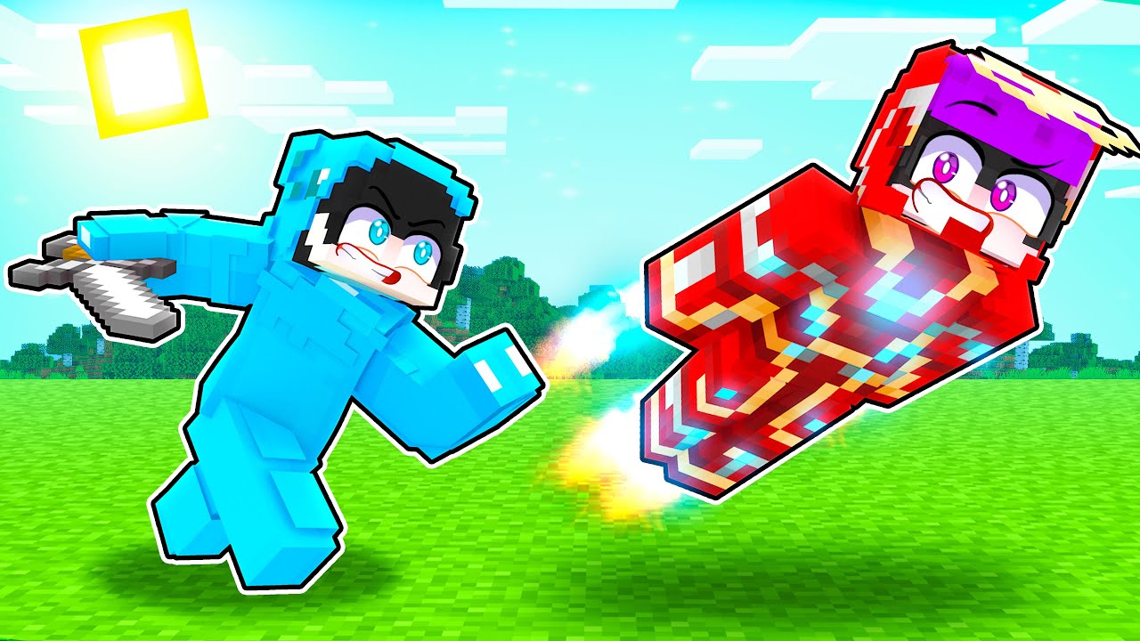 Pranking My Friend as IRON MAN in Minecraft!