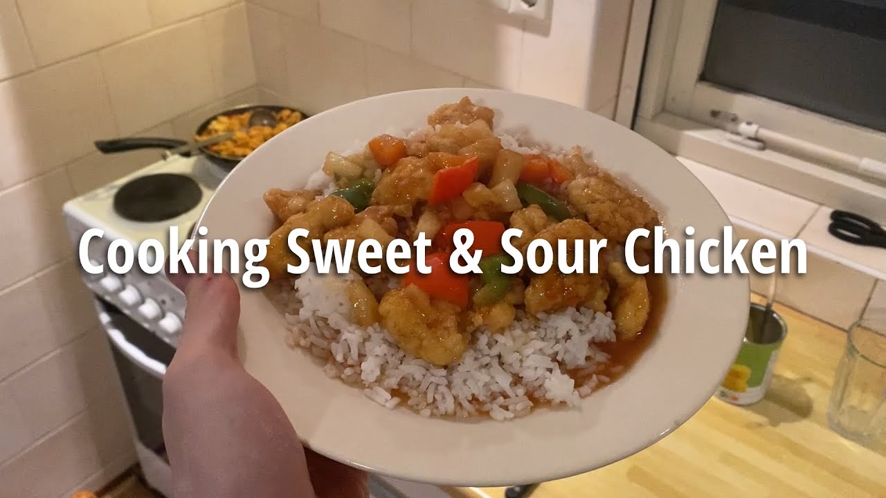 Cooking Sweet and Sour Chicken
