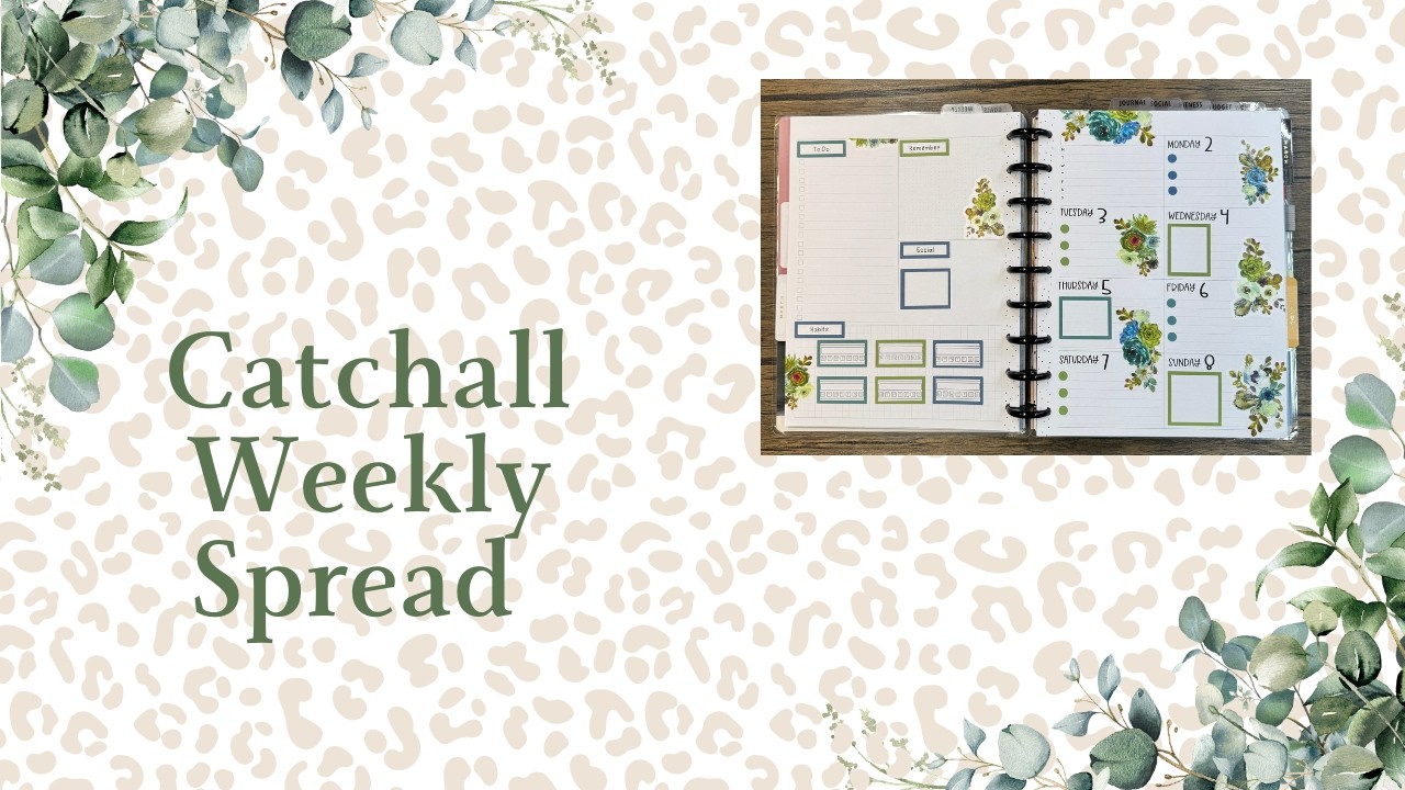Catchall Weekly Spread: Week of March 2,  2026
