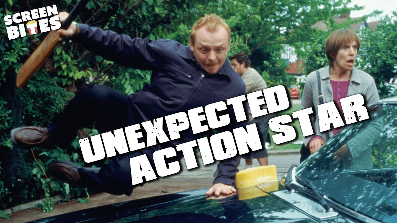Simon Pegg Being An Unexpected Action Star | The Cornetto Trilogy | Screen Bites