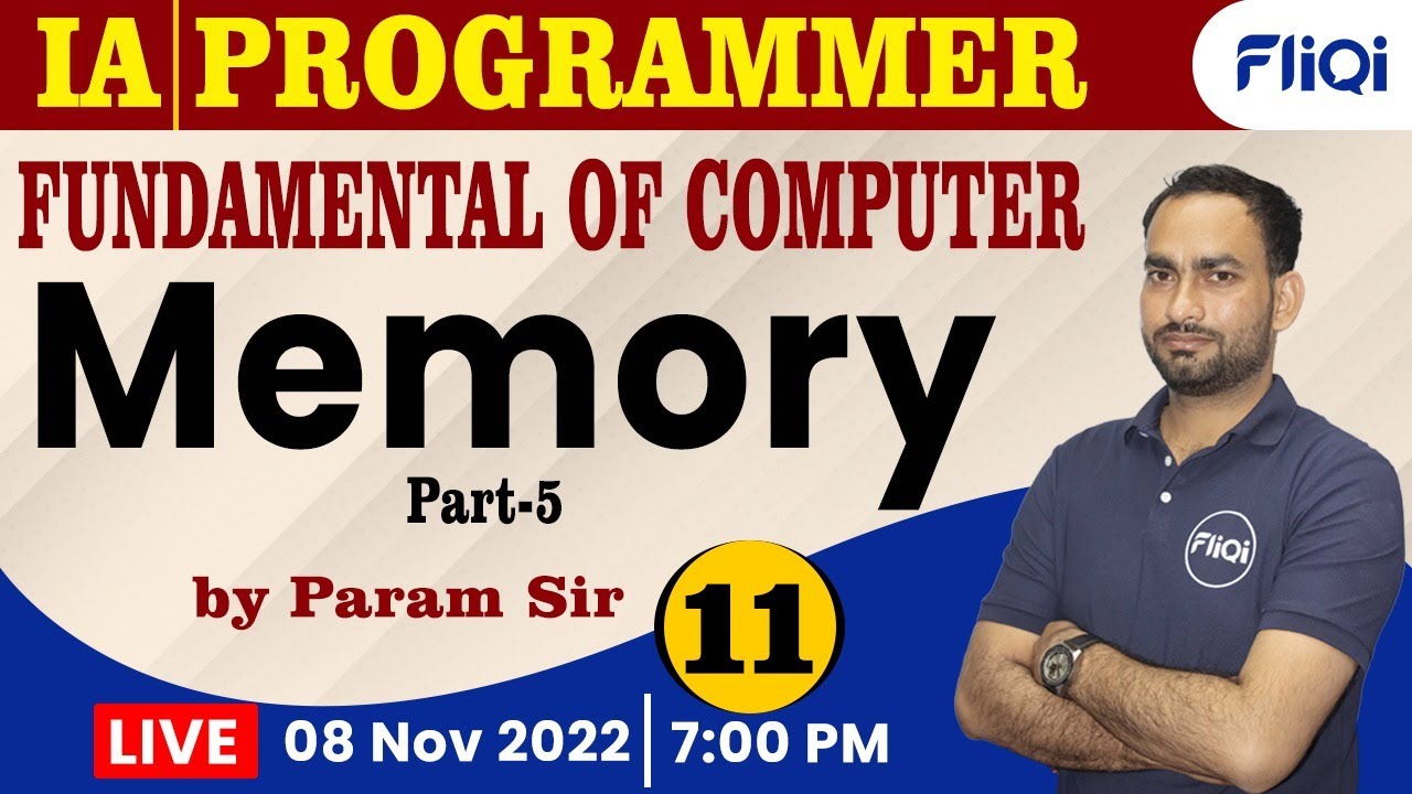11)Fundamentals of Computer Online Classes | सूचना सहायक (IA)और Programmer Vacancy in Rajasthan 2022