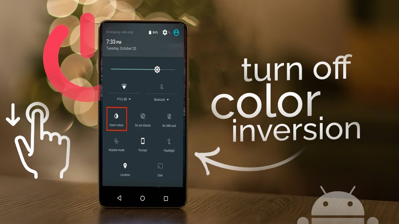 How to Turn Off Color Inversion on Android (tutorial)