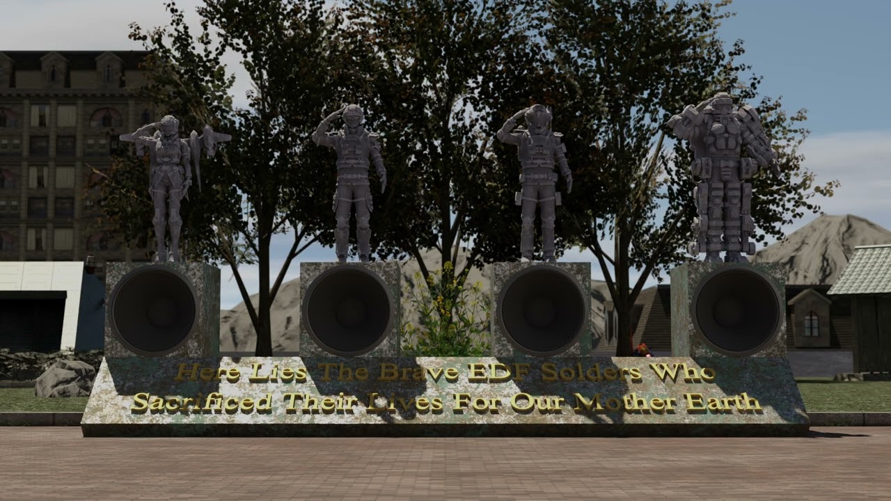 (Broken render) EDF 6's final mission select song