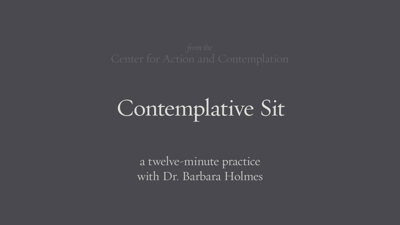 Contemplative Sit | 12-Minute Meditation with Dr. Barbara Holmes