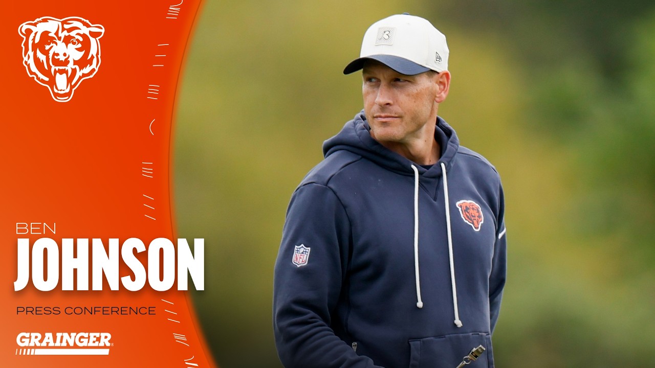 Ben Johnson talks confidence in QB room, preparing for Eagles | Press Conference