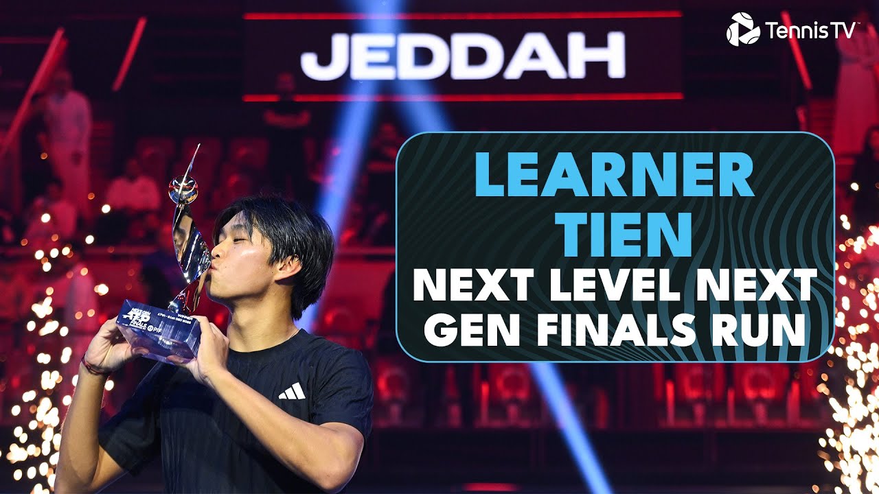 Learner Tien's Best Moments From Next Gen ATP Finals Title Run | Next Gen Finals 2025 Highlights